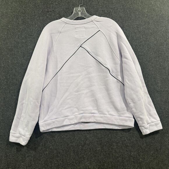 Koral Mantle Sweatshirt Women's Medium Black Lavender Warm Up Fleece - Picture 6 of 9